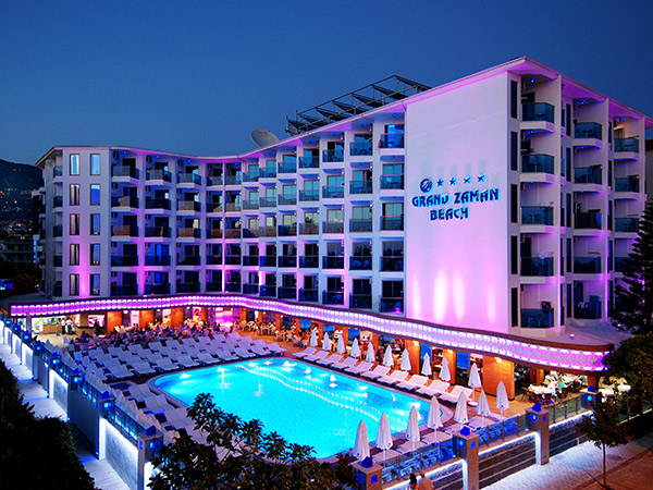 Grand Zaman Beach Hotel Transfer alanyatransfer.com