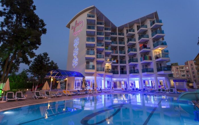 Antalya Airport to Infinity Beach Hotel Konaklı VIP Transfer Services alanyatransfer.com