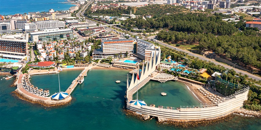 VIP Transfer Services from Antalya Airport to Adin Beach Hotel Türkler