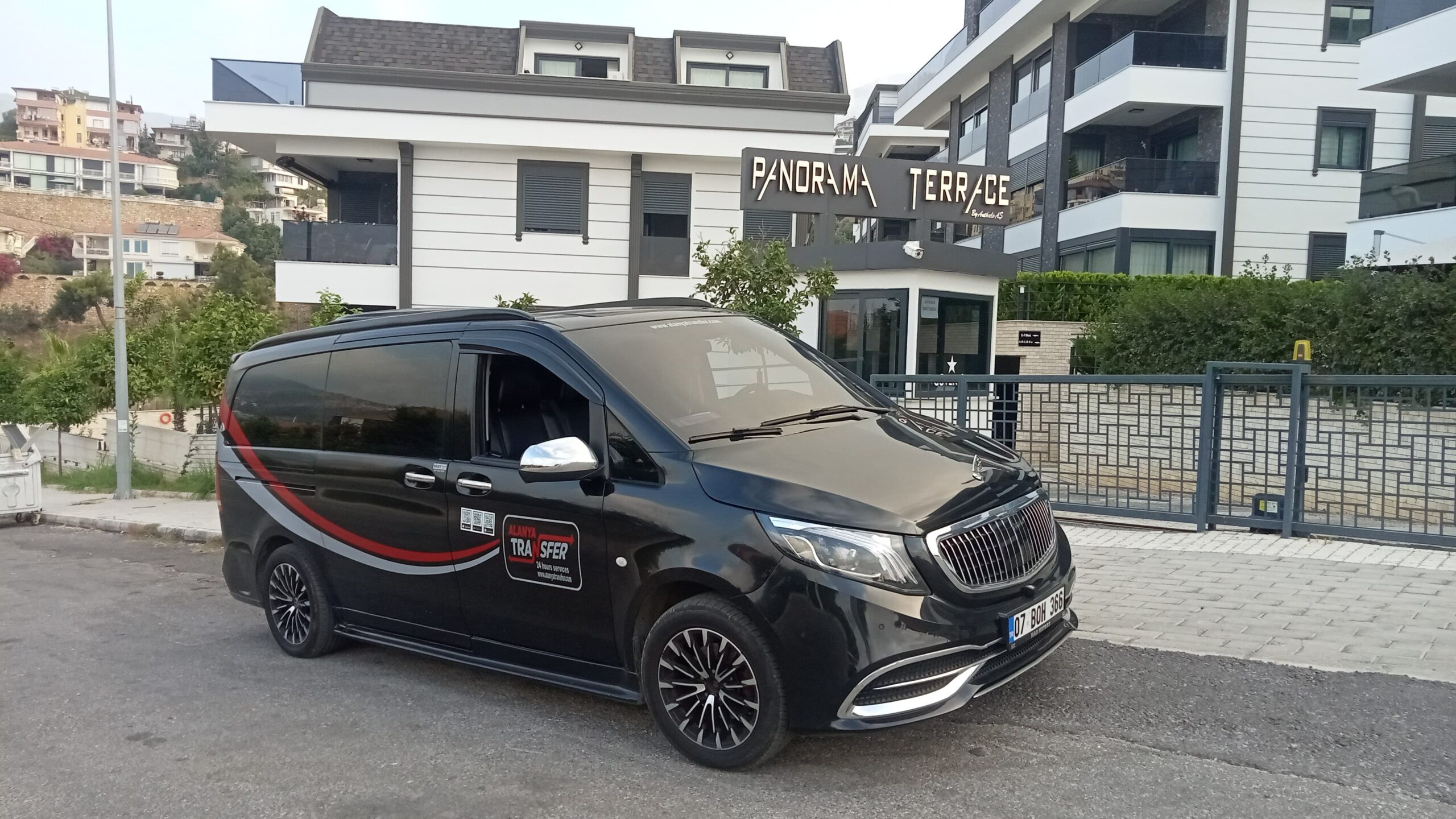 Private Transfer Services from Gazipaşa Airport to Panorama Terrace Sitesi Bektaş