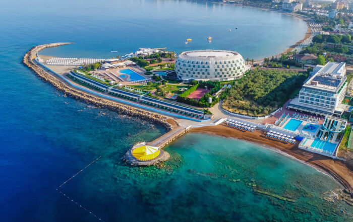 VIP Transfer Services from Antalya Airport to Gold Island Hotel in Türkler