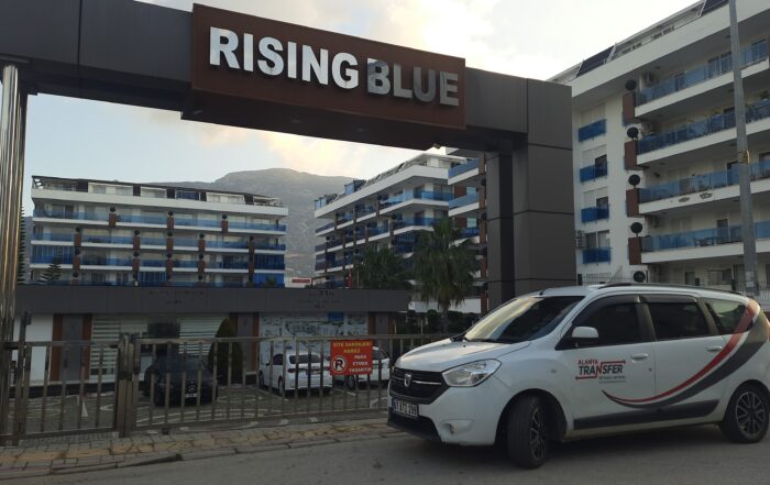 Private Transfer Services from Gazipaşa Airport to Rising Blue Residence Kestel