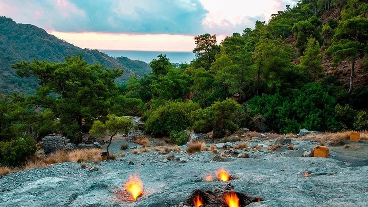 Discover the Mystical Flames of Yanartaş A Legendary Natural Wonder with Hassle Free Kemer Transfer Services