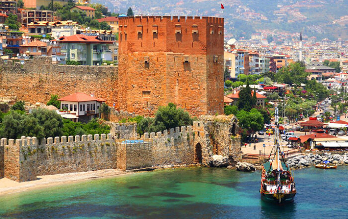 Discover the Historic Kızıl Kule in Alanya with the Comfort of Our Private Transfer Services