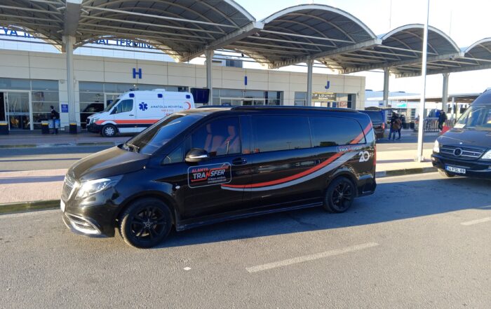 Exclusive VIP Transfer from Antalya Airport to Eceler Sitesi Şirinyalı Luxury and Comfort 247