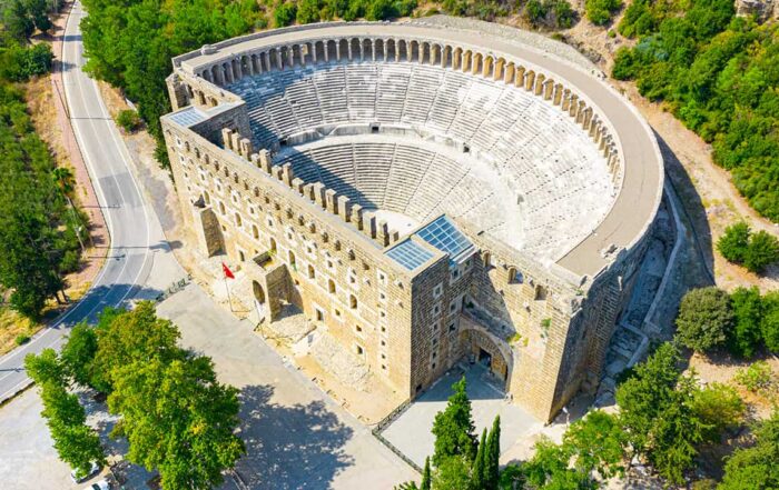 Exploring the Timeless Wonder of Aspendos Ancient Theatre A Must See Destination in Turkey Enhanced by Comfortable Transfers from Belek