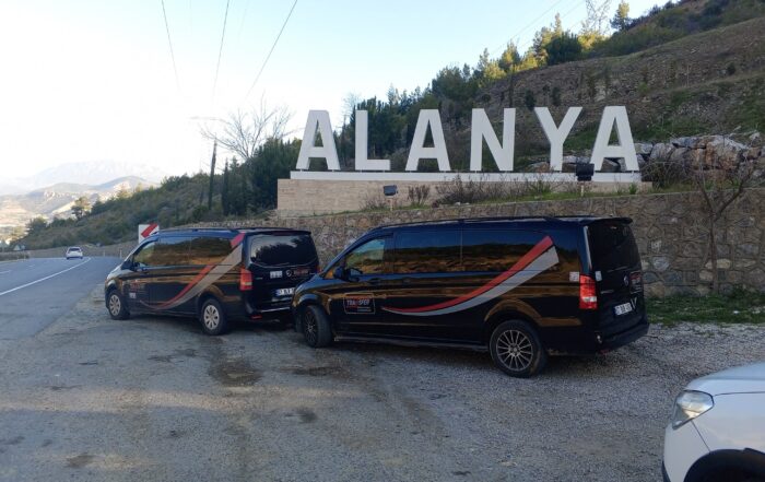 Experience Luxury and Comfort with VIP Transfers from Antalya AYT Airport to the Iconic I Love Alanya Sign