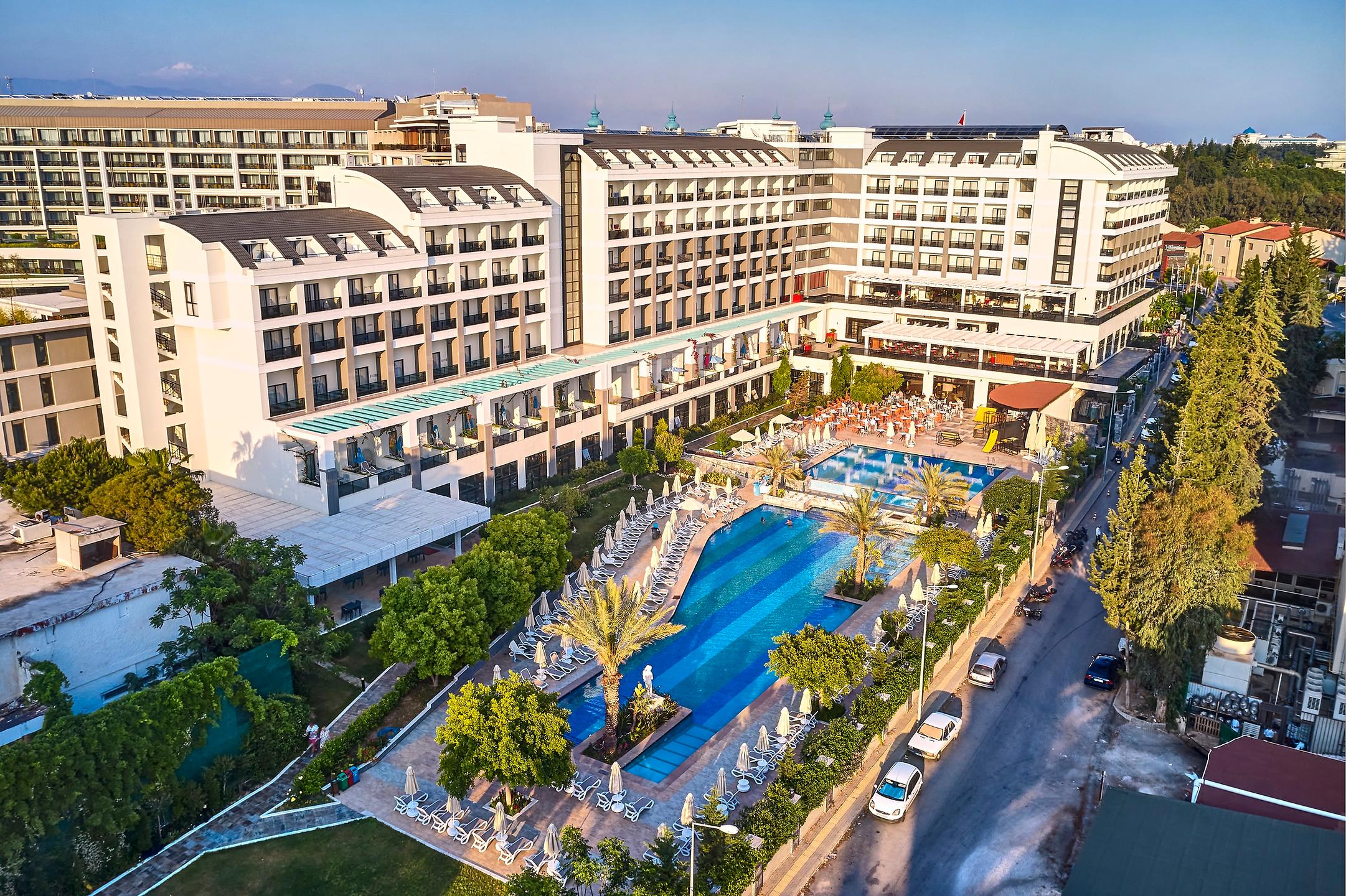 Seamless VIP Transfer Experience from Antalya Airport (AYT) to Seaden Valentine Resort in Side Travel in Style with