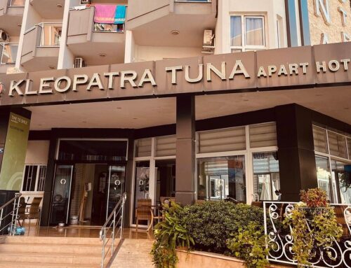 Nyd stressfri VIP-transport fra Antalya AYT Lufthavn til Kleopatra Tuna Apart Hotel i Alanya med alanyatransfer.com