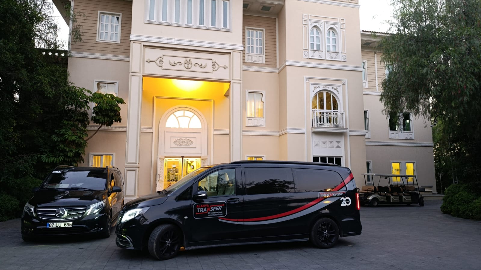 Luxury 247 VIP Transfer from Antalya Airport to Palemon Resort & Spa Holiday Kızılot for a Perfect Start to Your Vacation