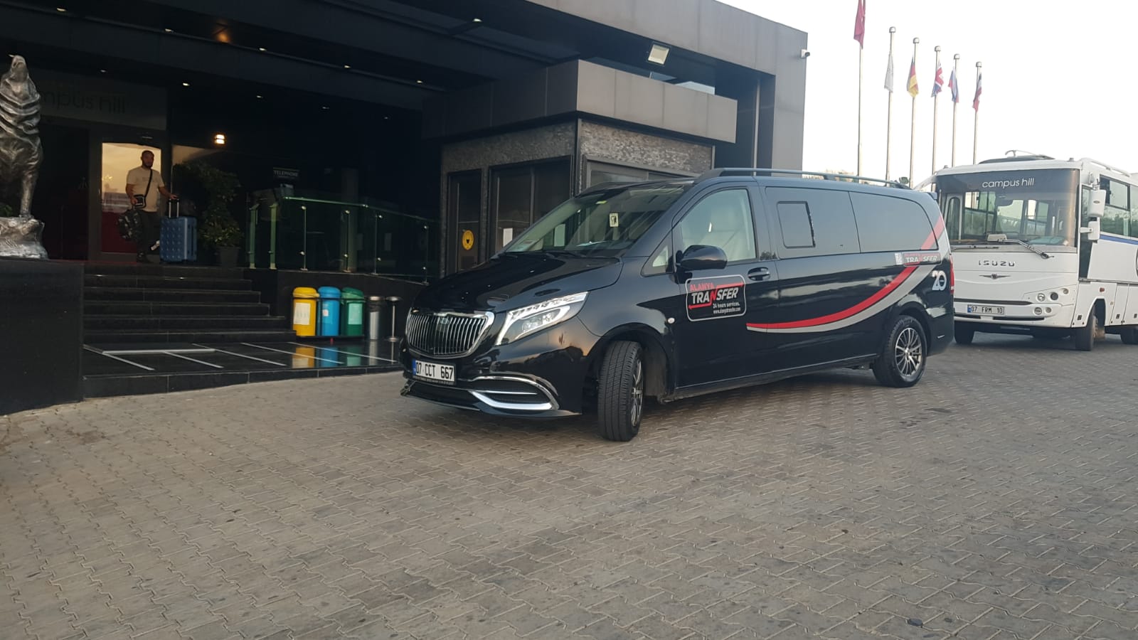 Antalya AYT Airport to Miramare Queen Hotel Side VIP Transfer Services Luxury and Comfort from the First Step