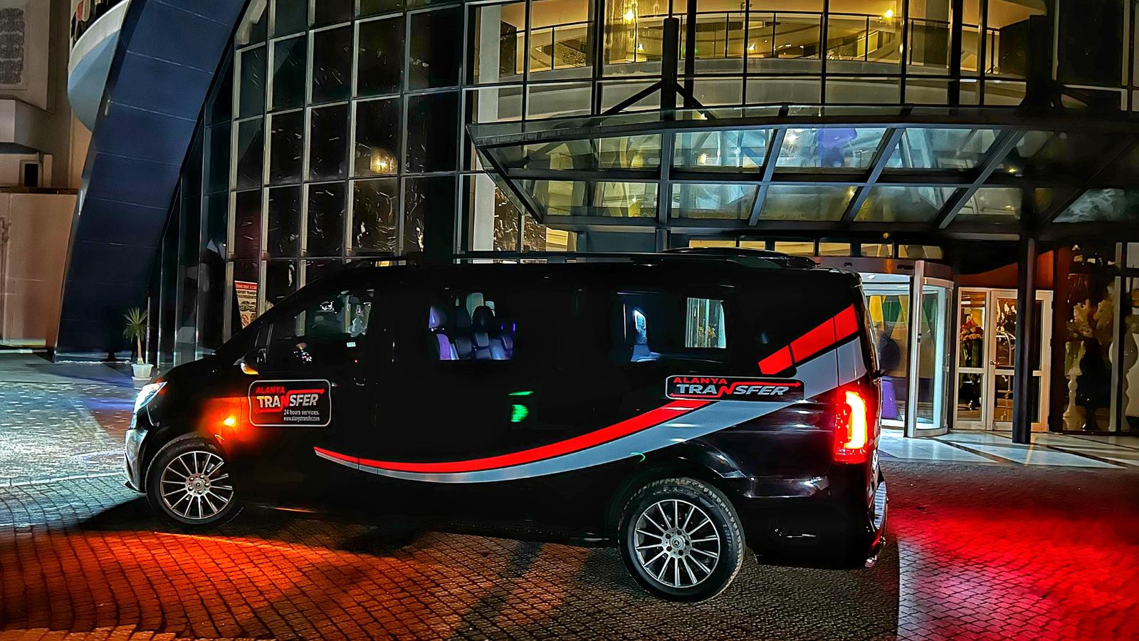 Antalya AYT Airport to Park Hotel Alanya Luxury Safe and 724 VIP Transfer Services