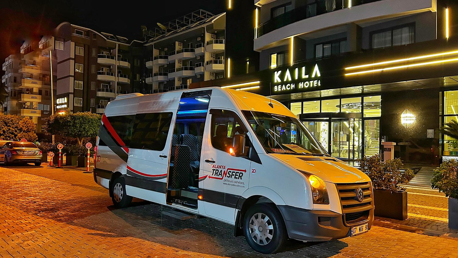 Antalya AYT Airport to Kalia Beach Hotel Side VIP Transfer Services Premium Comfort and 247 Private Transportation by alanyatransfer.com