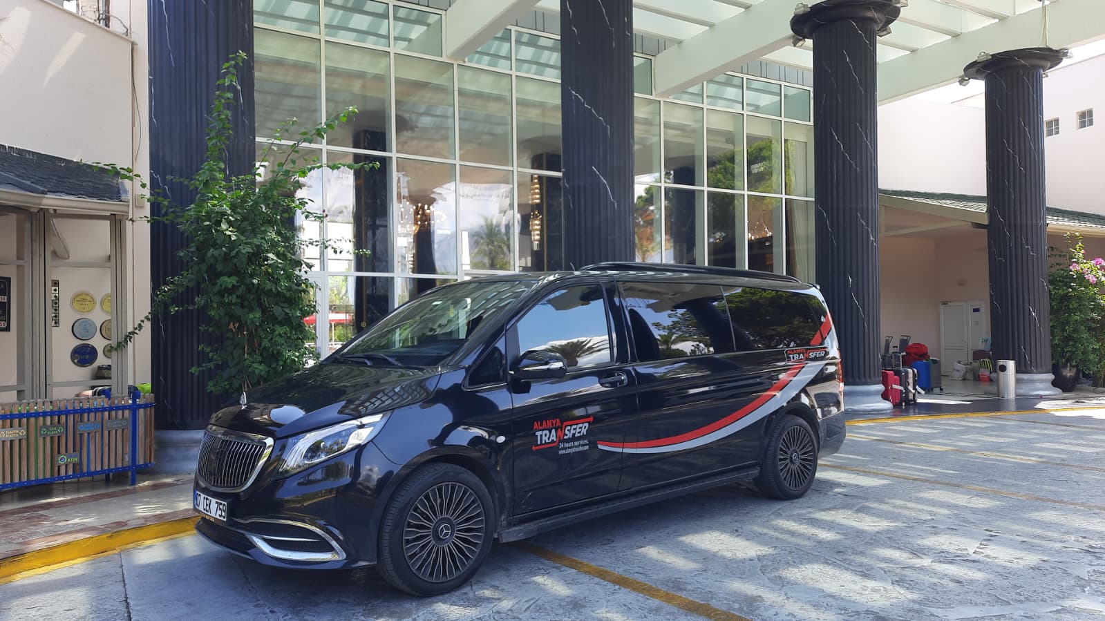 Antalya AYT Airport to Side Royal Palace Evrenseki VIP Transfer Services Premium Comfortable and 247 Private Transportation www.alanyatransfer.com