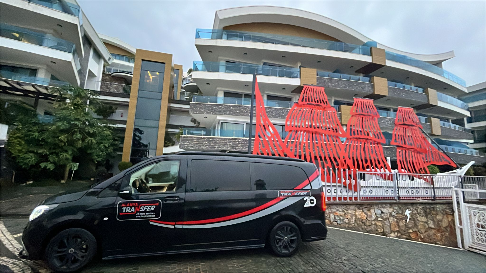 Gazipaşa Alanya Airport to Sonas VIP Apartment Mahmutlar Private Transfer Services