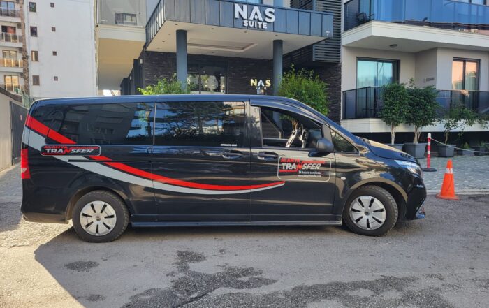 Antalya AYT Airport to Nas Suite Hotel Alanya VIP Transfer Services Premium Comfort from Arrival to Destination