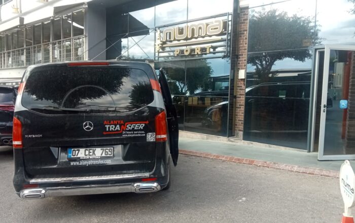 Antalya AYT Airport to Numa Port Hotel İskele Alanya VIP Transfer Services Luxury Safe and 247 Private Airport Transportation