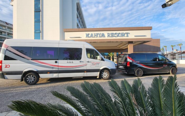 Exclusive Antalya AYT Airport to Kahya Resort Aqua And Spa Türkler VIP Transfer Services for a Comfortable and Stress Free Arrival Experience