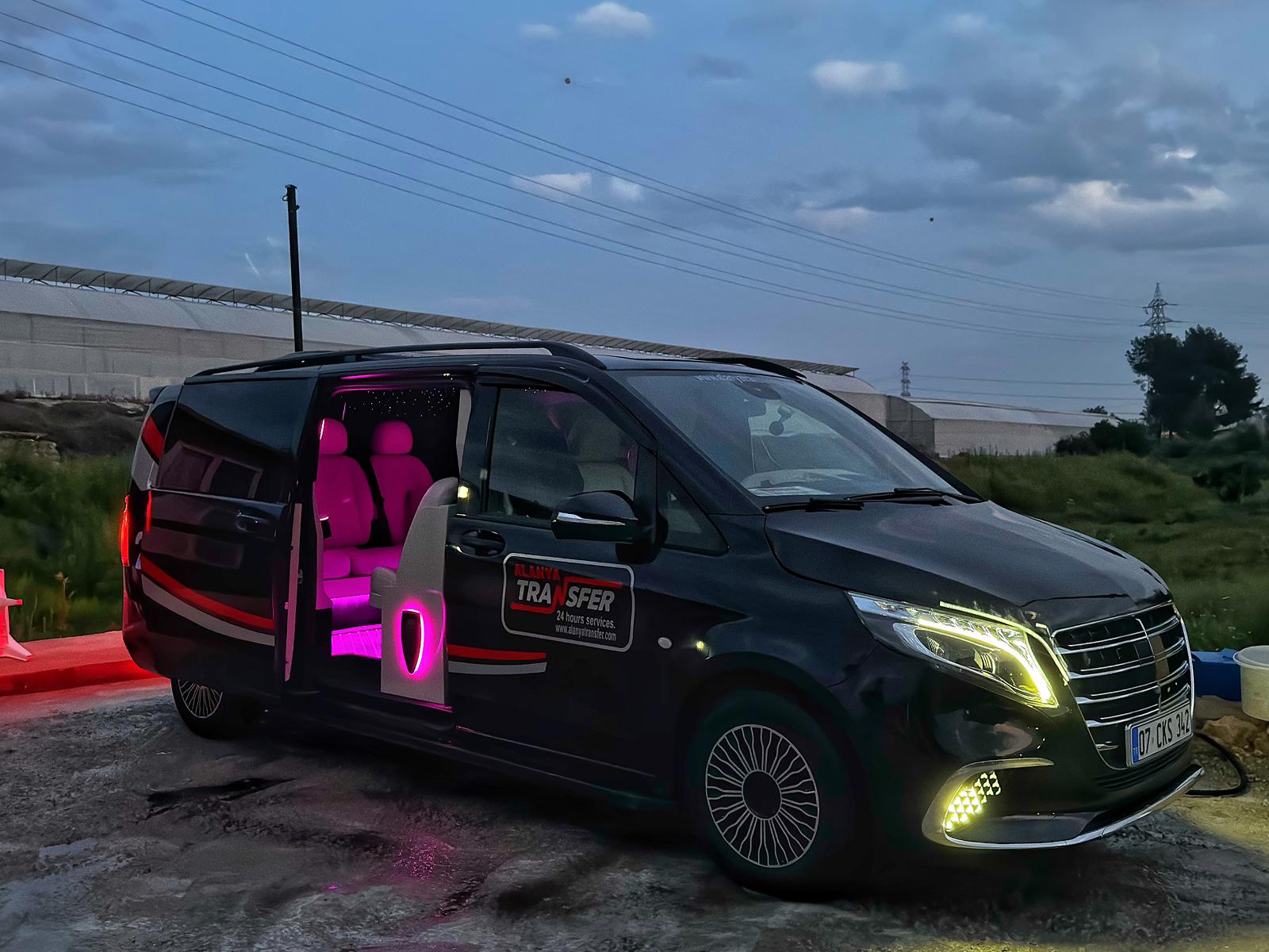 Discover the Most Comfortable and Reliable 247 Private Transfer Experience from Çamyuva to Konaklı Along the Antalya Coast