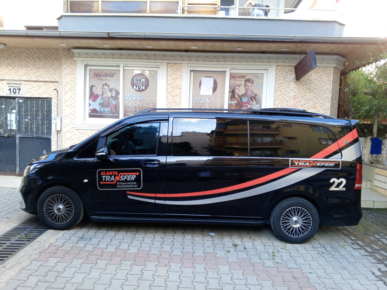 From Gazipaşa Alanya Airport to Kıbrıs Pasajı No 54 in Damlataş Pre-Booked Door Address Ride for Alanya Visitors
