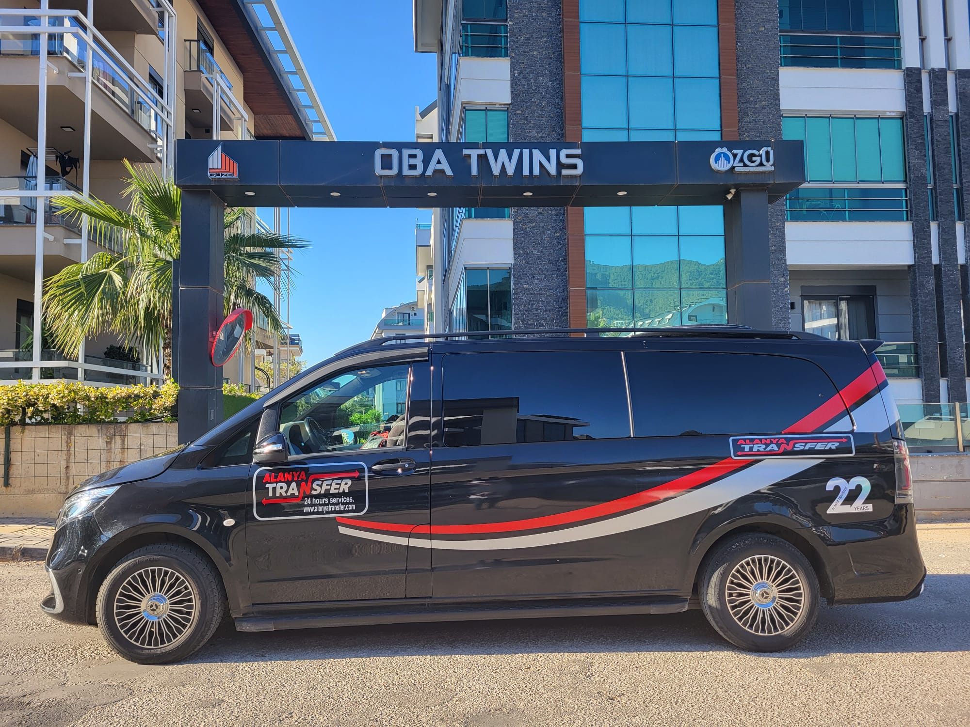 Private Transfer from Gazipaşa Alanya Airport to Oba Twins Residence Alanya with Direct and Comfortable Arrival Service